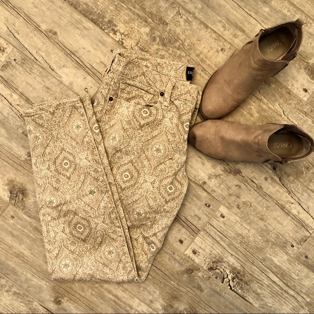 Lucky Brand | Sofia Skinny Ankle Paisley